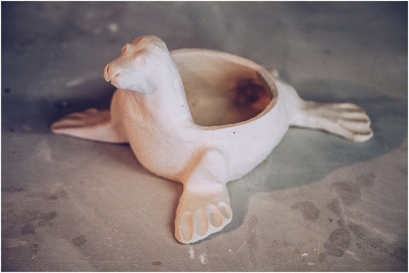 Lesley Tutchen Ceramics, Diere geïnspireerde keramiek deur Lesley Tuchten